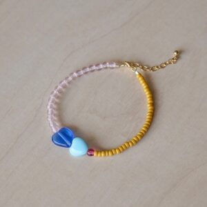 HEARTFELT Armband blue / turquoise