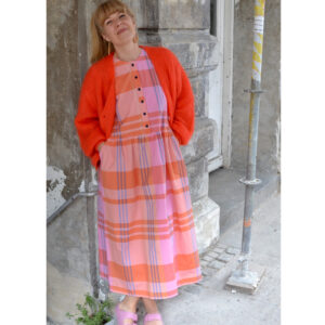 On demand - Maxikleid "MIDSOMMAR" PINK/Red, Größe wählbar