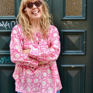 Boho-Bluse DONNA pink