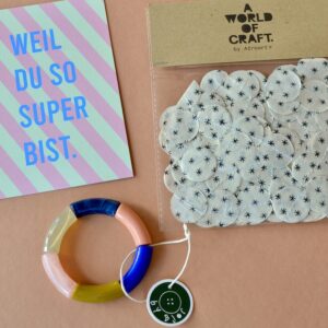 Geschenkset mit Armband & Girlande