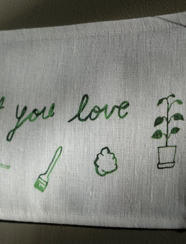 DO MORE OF WHAT YOU LOVE Wandbehang – Bild 2