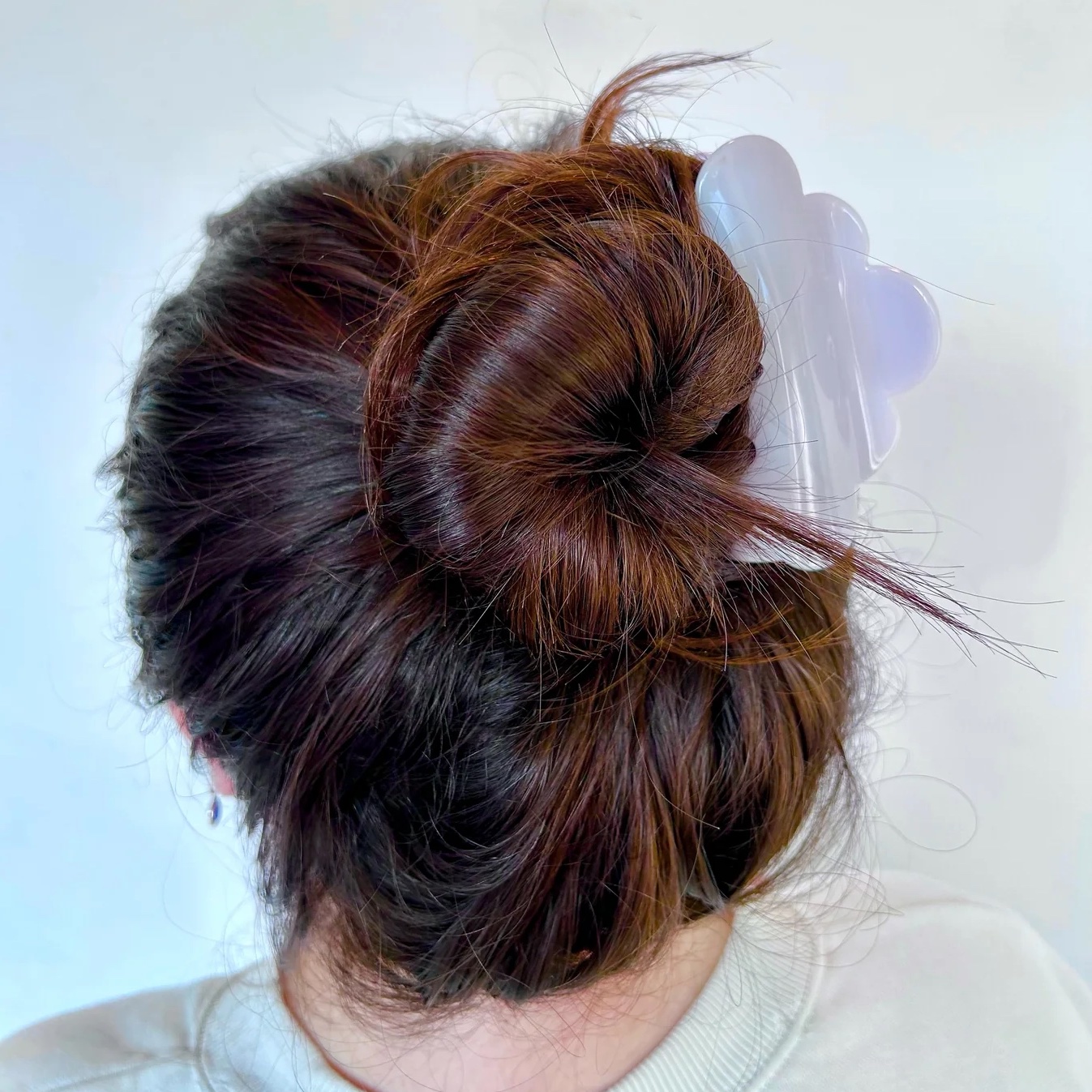 Haarklammer - flieder – Bild 2