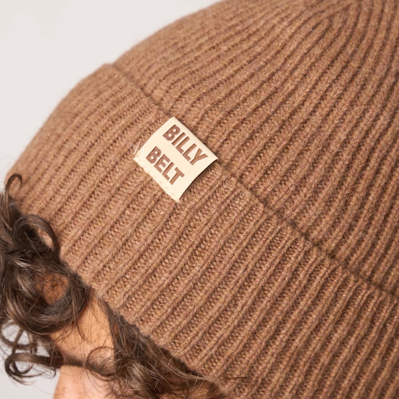 Wollbeanie, Farbe brown – Bild 2