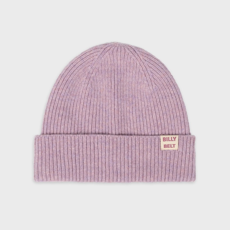 Wollbeanie, Farbe purple