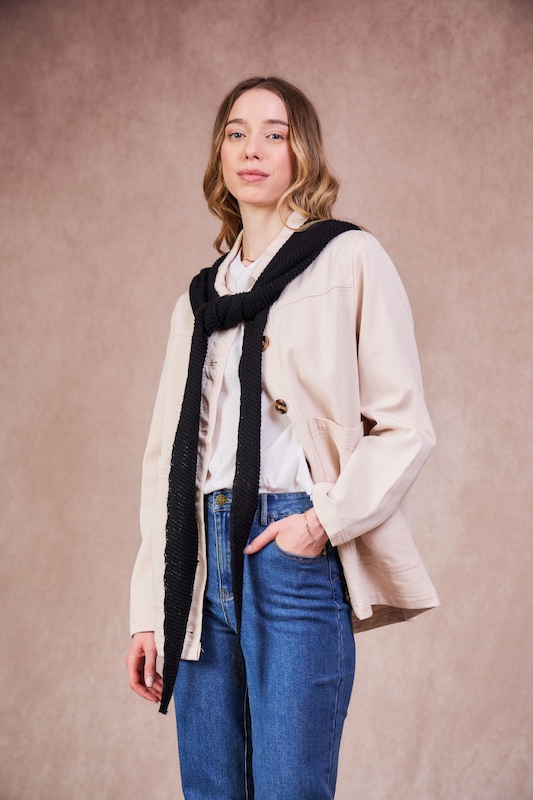 Kapuzenschal, Farbe wählbar – Bild 9