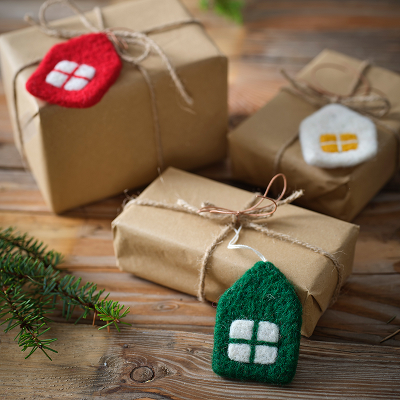 Filzanhänger HAUS – Bild 2