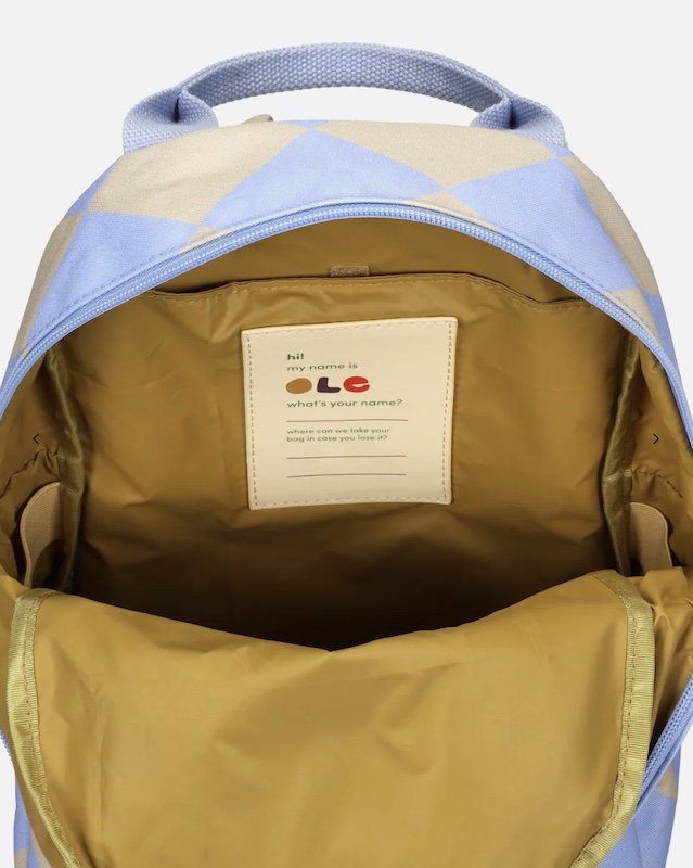 OLE Rucksack S - diamond · vanilla + ice blue – Bild 4