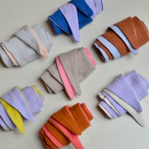 Mini-Halstuch Frühling #3, Farbe wählbar