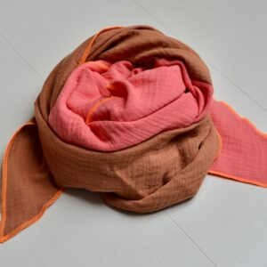Dreiecks-Halstuch, toffee/coral