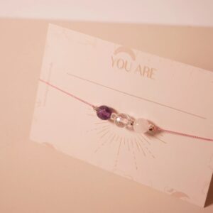 Seidenes Armband "Goldenes Dreieck"