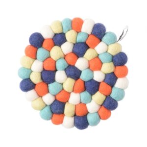 Topfuntersetzer aus Filz, ocean