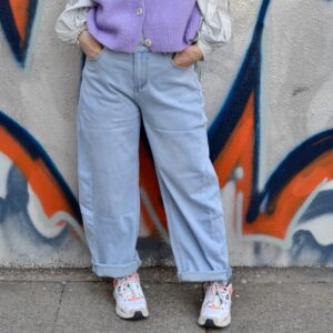 Leichte Denim Barrel Fit - light blue