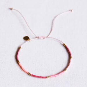 Miyuki Armband colourblocking - pink shades