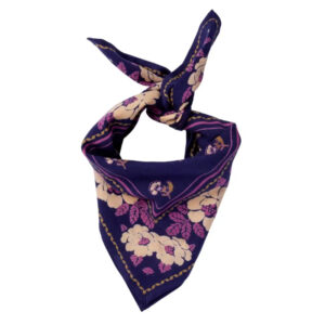 Kleines Tuch - Indigo violet