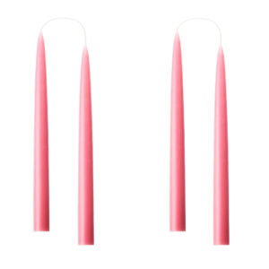 Spitze Stabkerze 20cm, Farbe pastel rose