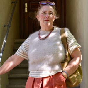 Pullunder aus Kid Mohair, Farbe beige