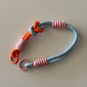 Handyband | Schlüsselanhänger hellblau/rosa/neonorange