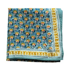 Großes Tuch - Victorian blue/green