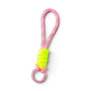 Schlüsselanhänger kurz pink/rosa/neongelb