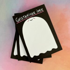 Geistreich - DIN A7 Block, 50 Blatt