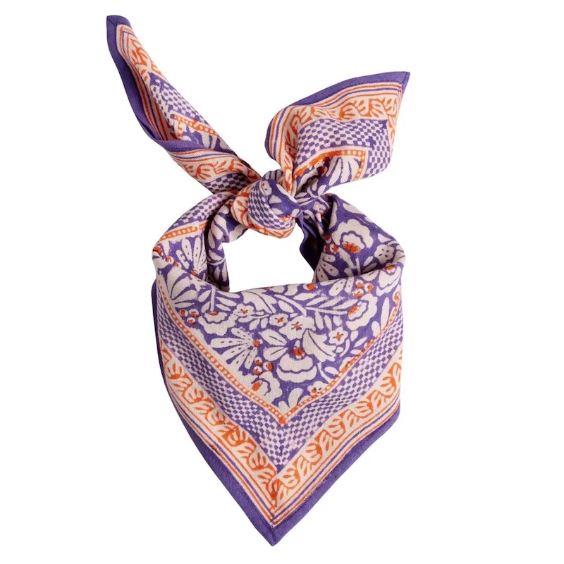 Kleines Tuch - iris lila