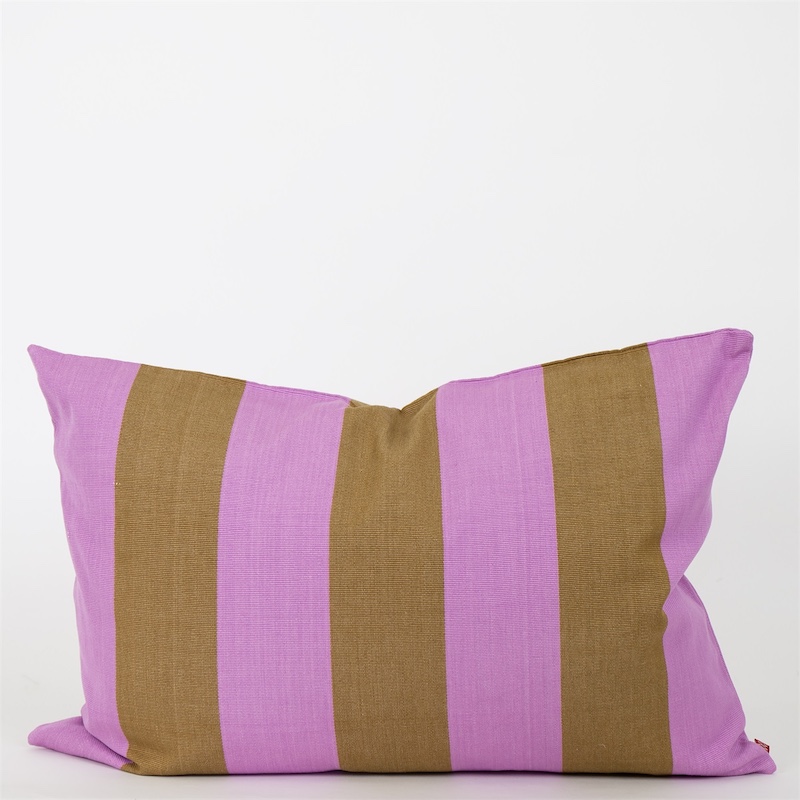 Fifi Kissen lilac/brown, 50 x 90 cm inkl. Federfüllung
