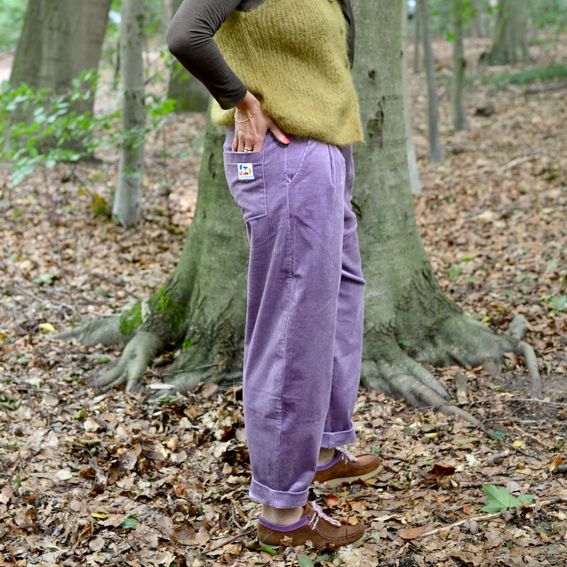 Cordhose lavender'26, ballon fit – Bild 3