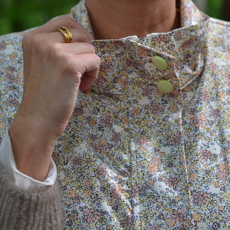 Weste mit Liberty-Print – Bild 3