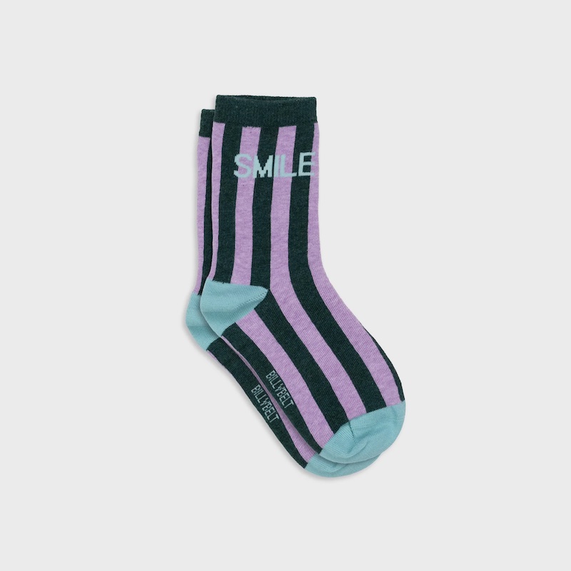 Gestreifte Socken - smile