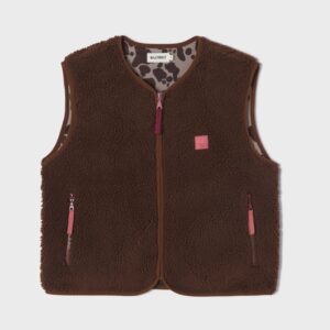 Sherpa-Weste, Farbe brown