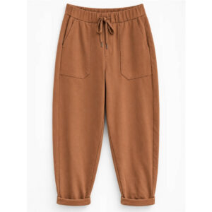 Barrel Fit Sweathose, Farbe nougat (36-40)