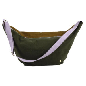 Halbmondtasche Tricolo Kale Nuts