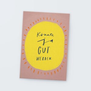 Postkarte »Gut werden«