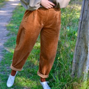 Cordhose cognac'26, ballon fit