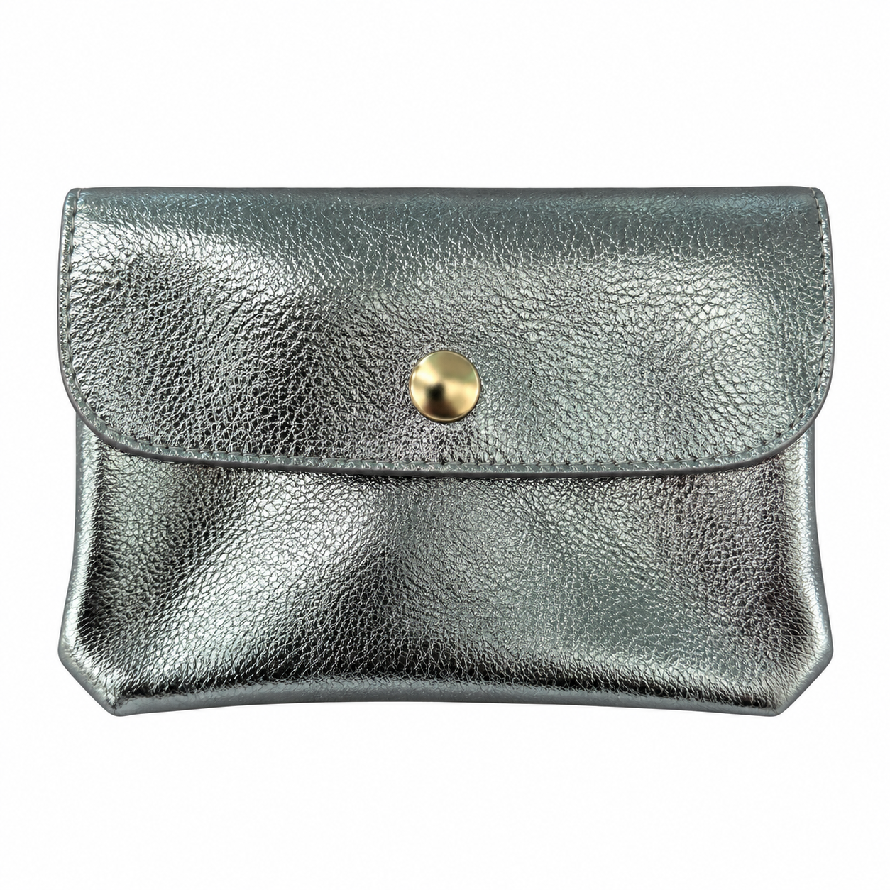 Geldbörse aus Rindsleder, taupe metallic