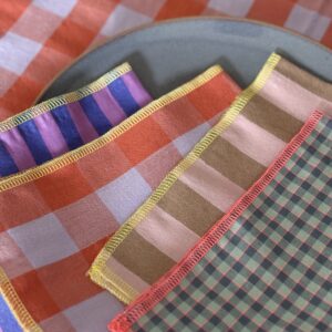Baumwollservietten, verschiedene Designs