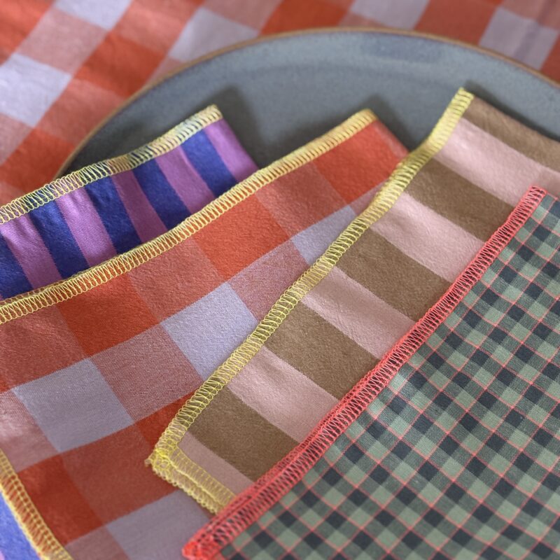 Baumwollservietten, verschiedene Designs – Rasmussons